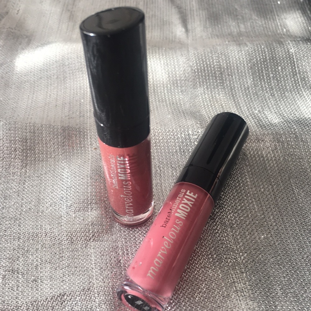 bare Minerals Marvelous Moxie lipgloss set of 2 - Picture 4 of 5